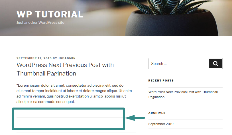 How to Create WordPress Next Previous Post with Thumbnail Pagination