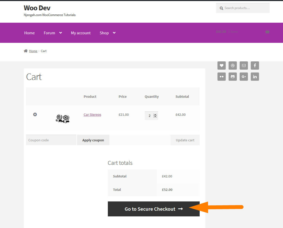 How to Change Proceed To Checkout Text in WooCommerce