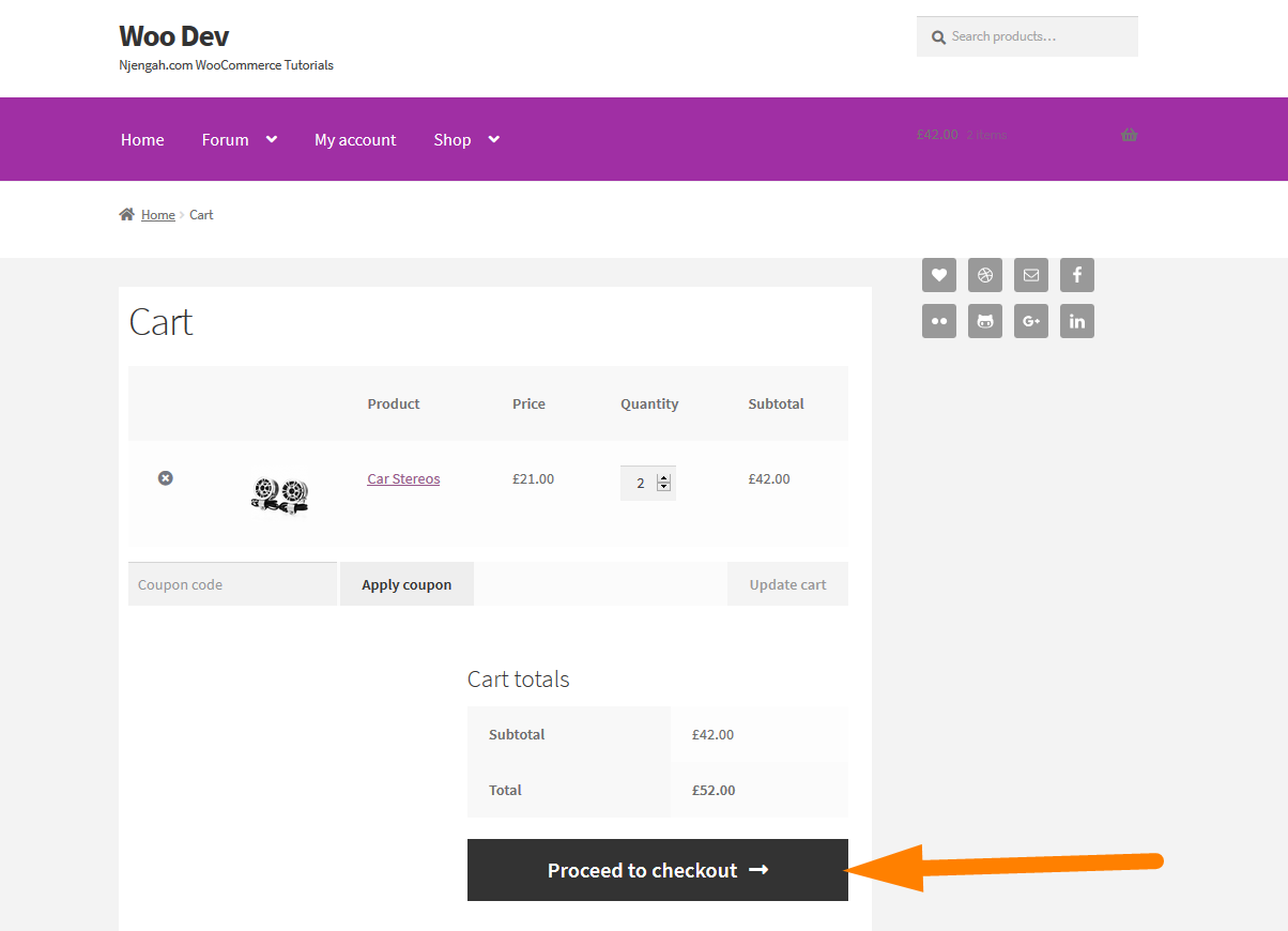 How to Change Proceed To Checkout Text in WooCommerce