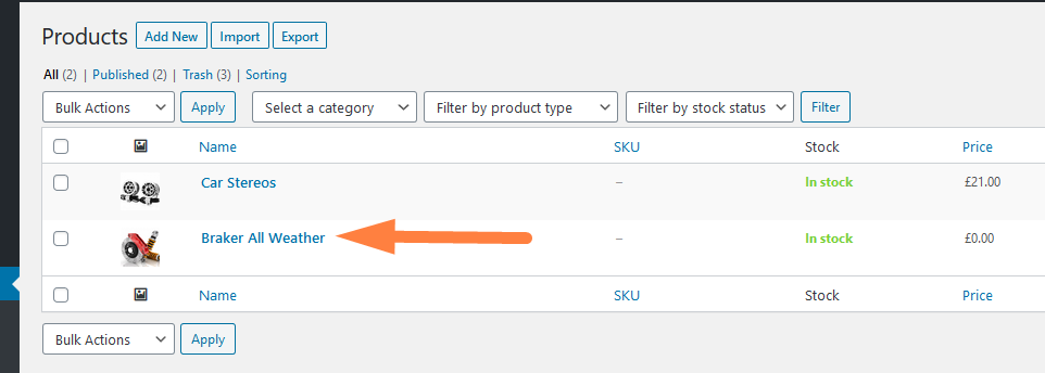 How to Hide a Product in Woocommerce