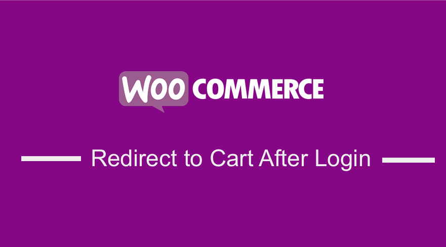 woocommerce Redirect to Cart After Login