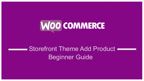 WooCommerce Storefront Add Product