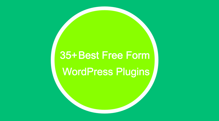 best free form WordPress plugins