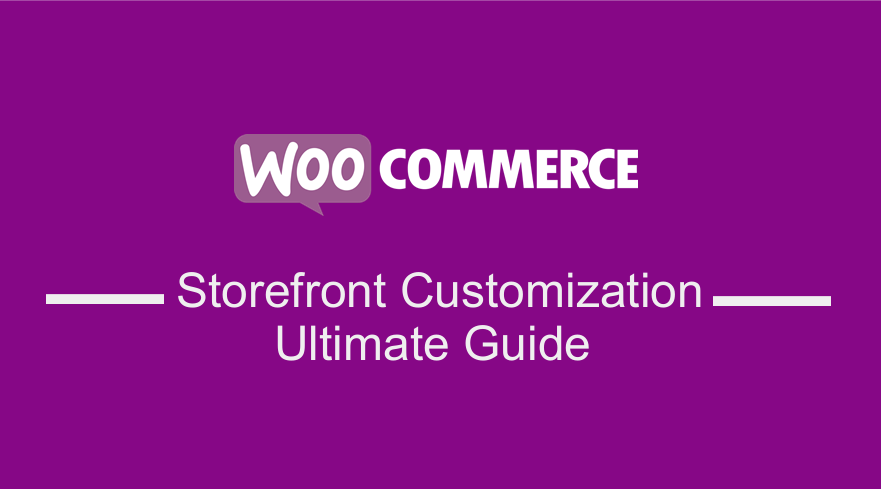 woocommerce storefront theme customization