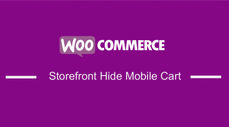 Storefront Hide Mobile Cart