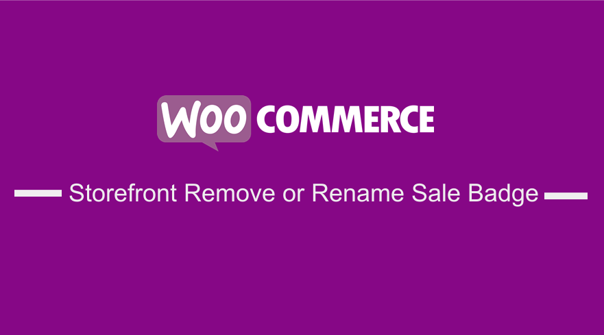 Storefront Remove or Rename Sale Badge