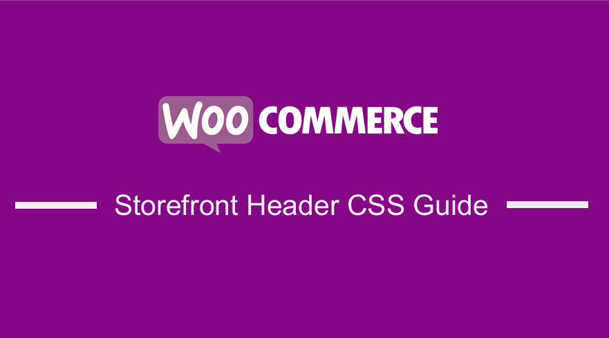 WooCommerce Storefront Header CSS