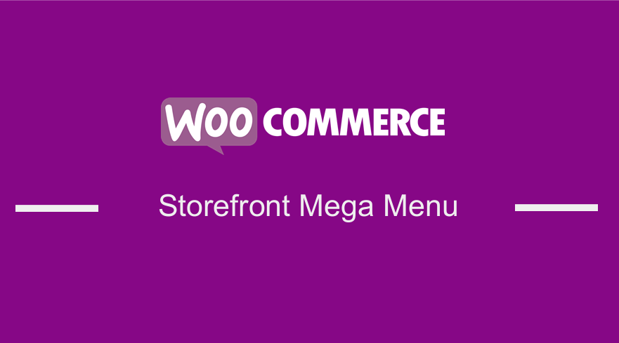WooCommerce Storefront Mega Menu