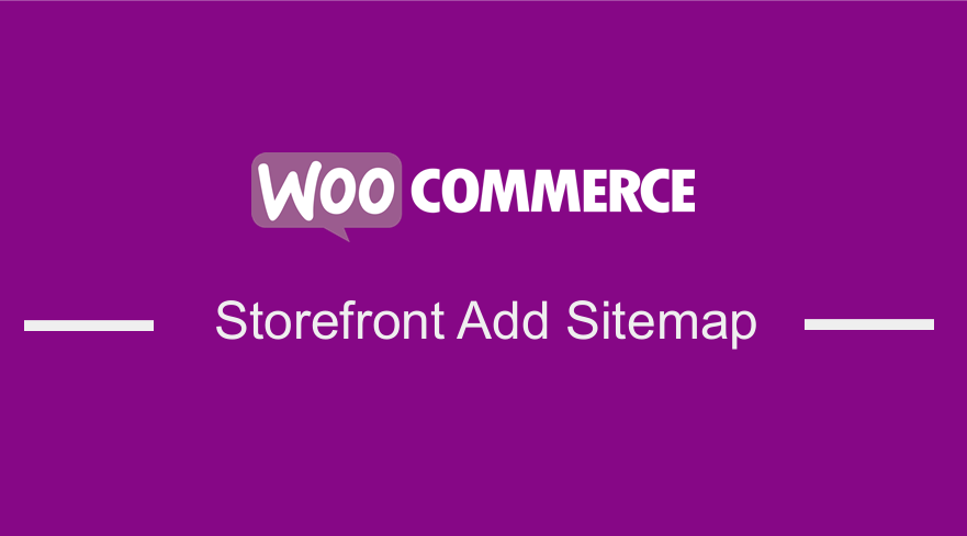 How to Add WooCommerce Storefront Sitemap