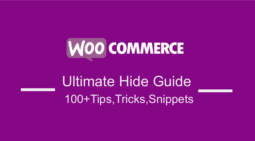 WooCommerce Hide Guide