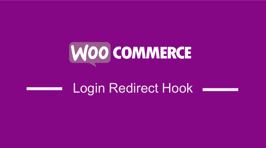 woocommerce login redirect hook