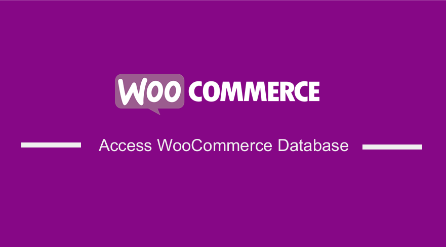 How to Access WooCommerce Database