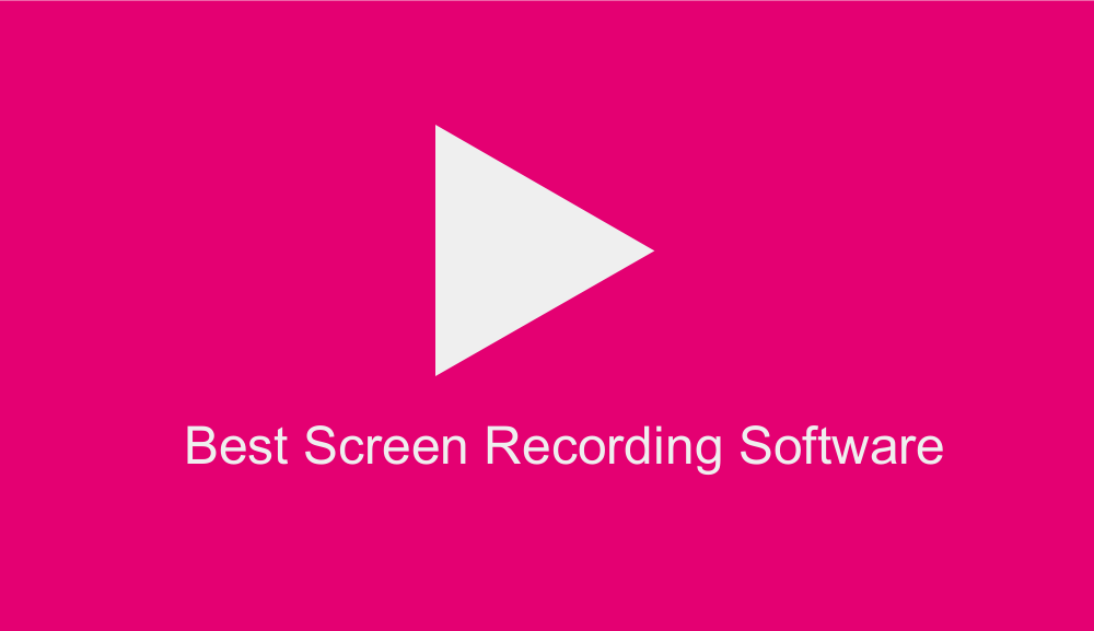 software for screen recording
