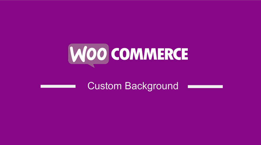 Custom Background For WooCommerce