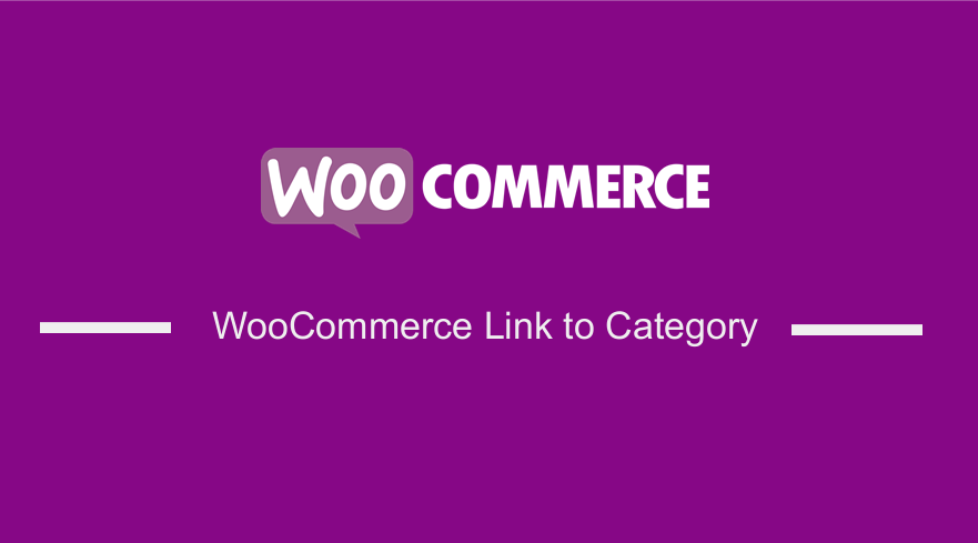 WooCommerce Link to Category