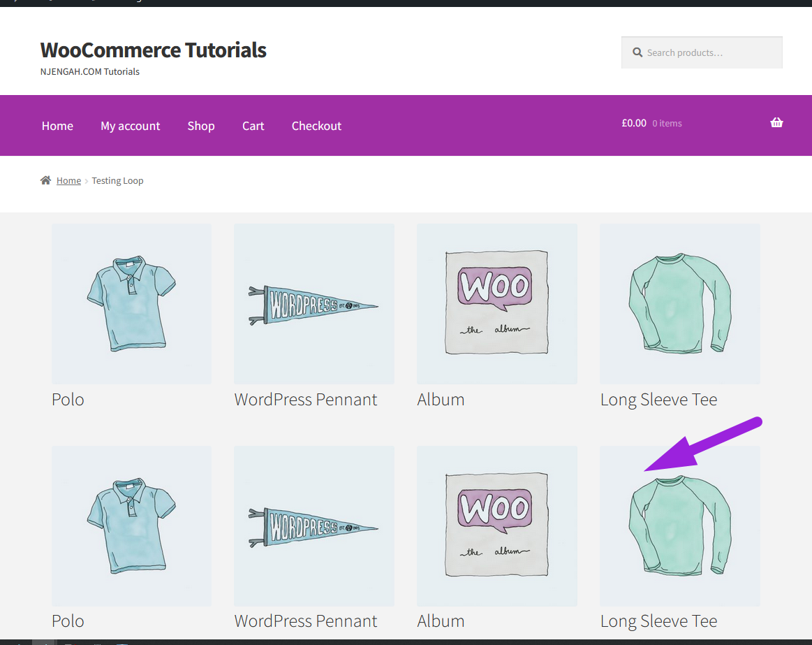 duplicate woocommerce product showing up on page 