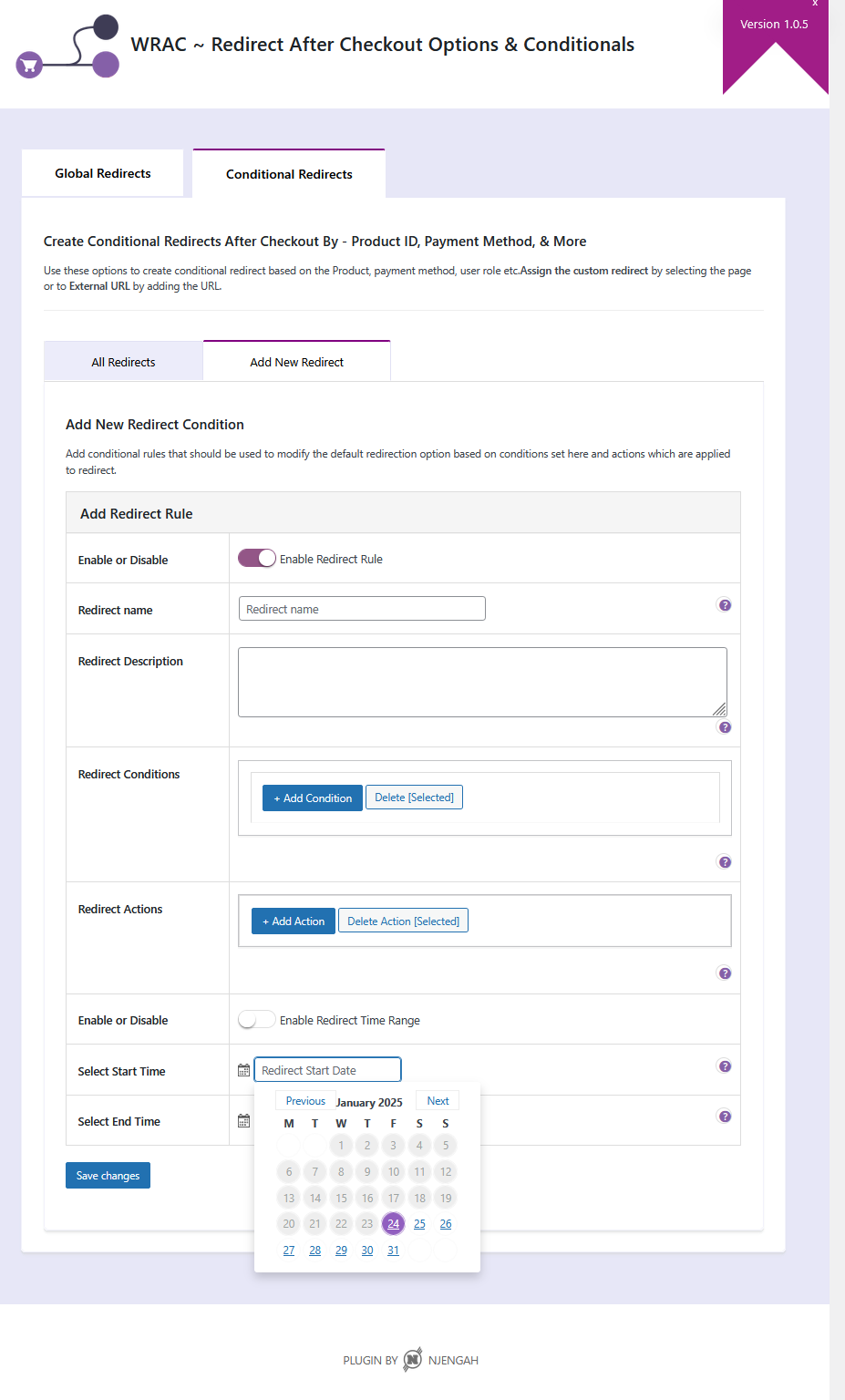 woocommerce redirect after checkout